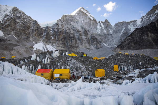 Base do Monte Everest nepal
