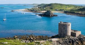 Cromwell Castle Tresco and Bryher, Isles of Scilly, Cornwall