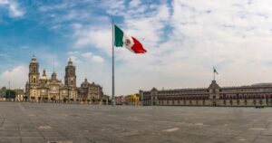 Zocalo and Cathedral - Mexico City, Mexico